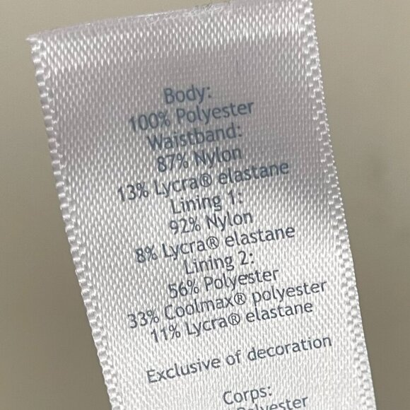 ivivva by Lululemon Set the Pace Skort/Skirt Black Sz 14 Girls/XS Women - Picture 13 of 15